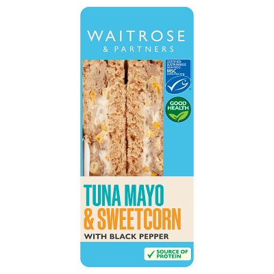 Waitrose Tuna Mayo & Sweetcorn Sandwich