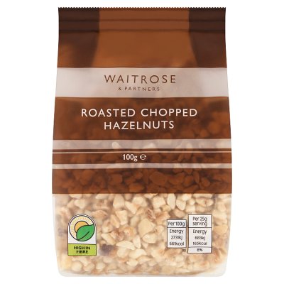 Waitrose Roasted Chopped Hazelnuts