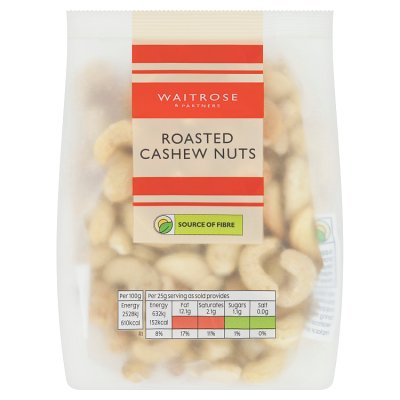 Waitrose Roasted Cashews