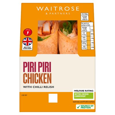 Waitrose Piri Piri Chicken Wrap