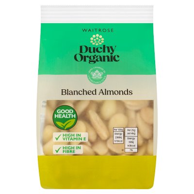 Waitrose Duchy Organic Blanched Almonds