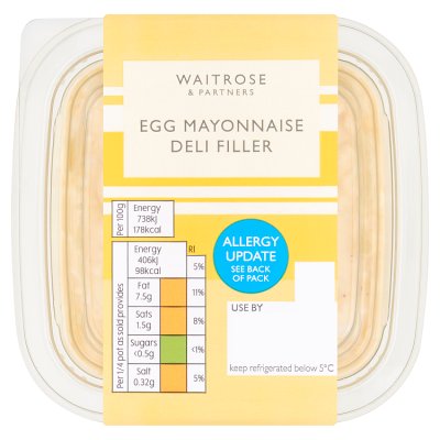 Waitrose Egg Mayonnaise Deli Filler