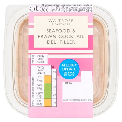 Waitrose Seafood Deli Filler