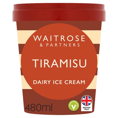 Waitrose Tiramisu Ice Cream