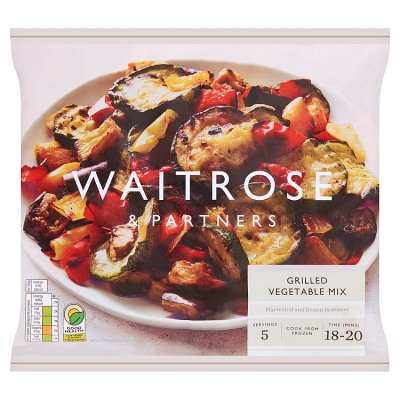 Waitrose Frozen Grilled Vegetable Mix