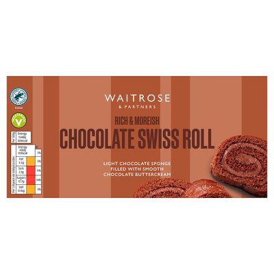 Waitrose Chocolate Swiss Roll