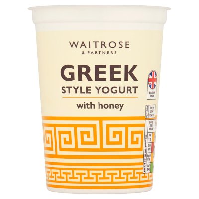 Waitrose Greek Style Yogurt with Honey