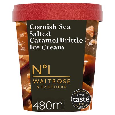 No.1 Cornish Sea Salted Caramel Brittle Ice Cream