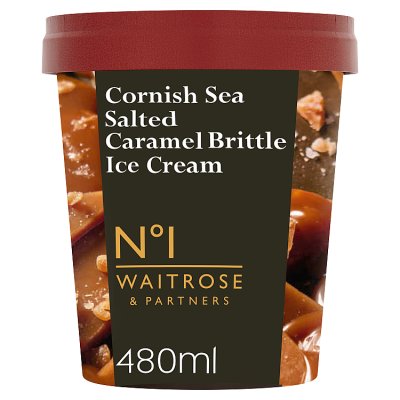 No.1 Cornish Sea Salted Caramel Brittle Ice Cream