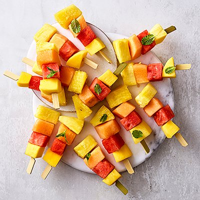 14 Fresh Fruit Kebabs