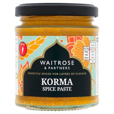 Waitrose Korma Spice Paste