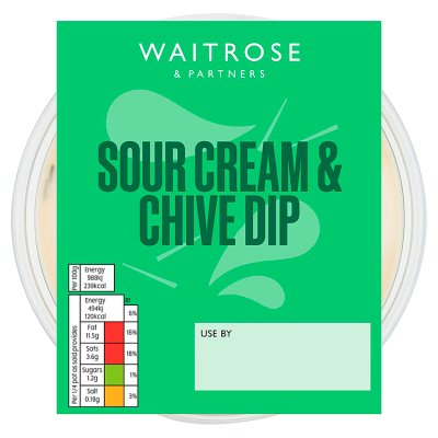 Waitrose Sour Cream & Chive Dip