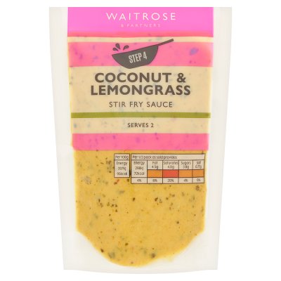Waitrose Coconut & Lemongrass Sauce