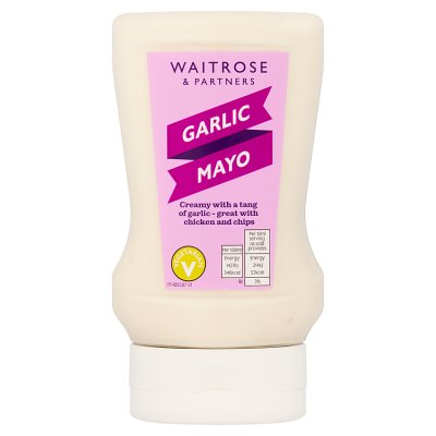 Waitrose Squeezy Garlic Mayonnaise