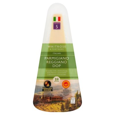 Waitrose Parmigiano Reggiano DOP Parmesan Cheese Strength 5