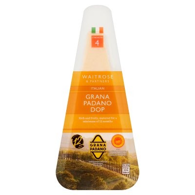 Waitrose Grana Padano DOP Cheese Strength 4