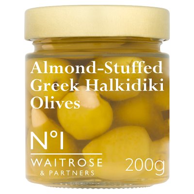 No.1 Almond-Stuffed Greek Halkidiki Olives