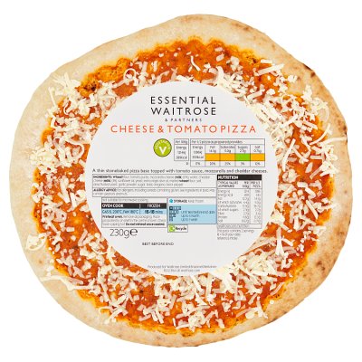 Essential Frozen Cheese & Tomato Pizza