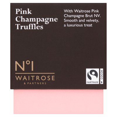 No.1 Fairtrade Pink Champagne Truffles