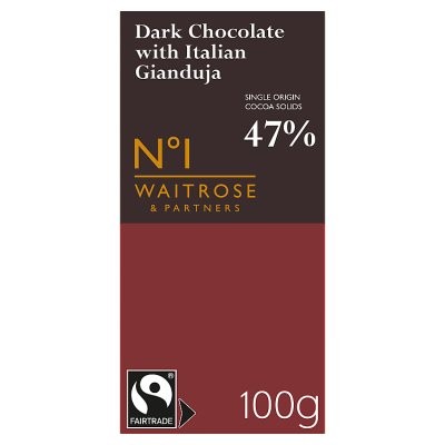 No.1 Fairtrade Dark Chocolate with Italian Gianduja