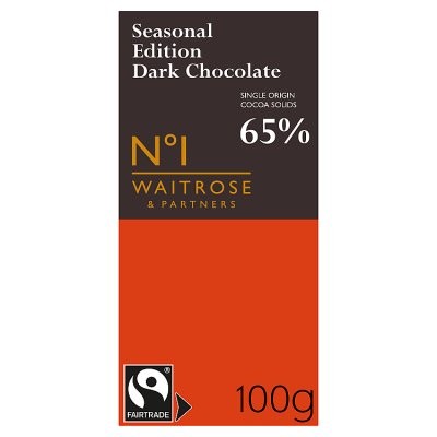 No.1 Fairtrade Dominican Republic Dark Chocolate with Ginger