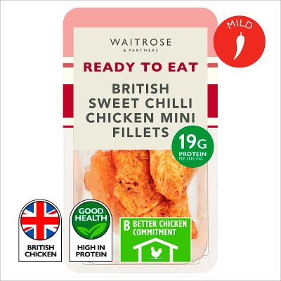 Waitrose Cooked Sweet Chilli Chicken Mini Fillets