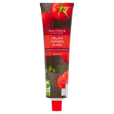 Waitrose Italian Tomato Purée Double Concentrated