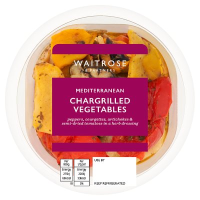 Waitrose Mediterranean Chargrilled Vegetables