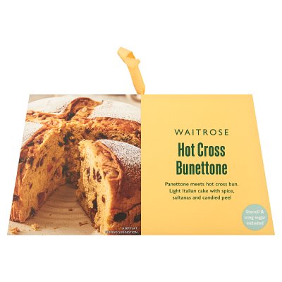 Waitrose Easter Hot Cross Bunettone