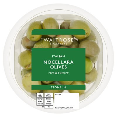 Waitrose Italian Stone In Nocellara Olives