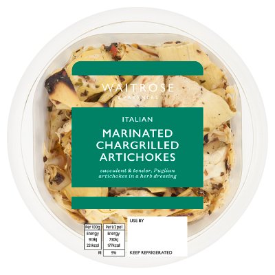 Waitrose Marinated Chargrilled Italian Artichokes
