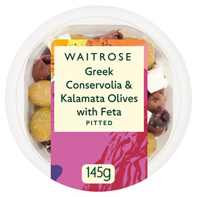 Waitrose Greek Conservolia & Kalamata Olives with Feta