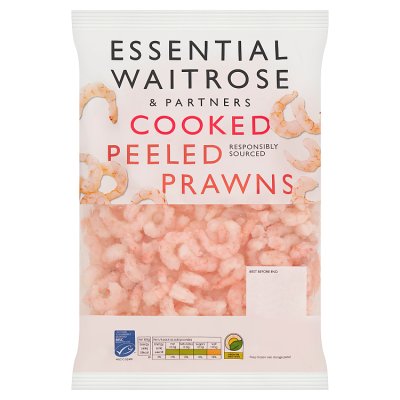 Waitrose Essential MSC Peeled Prawns