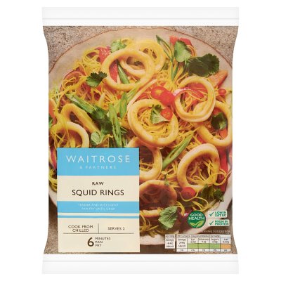 Waitrose MSC Raw Squid Rings
