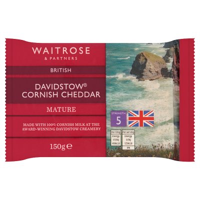 Waitrose Davidstow Cornish Cheddar Cheese Mature