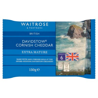 Waitrose Davidstow Cornish Cheddar Cheese Extra Mature