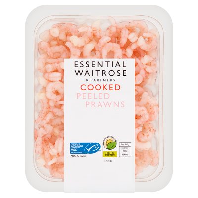 Essential Cooked Peeled Prawns