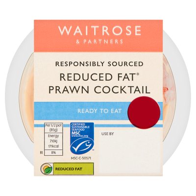 Waitrose MSC Reduced Fat Prawn Cocktail