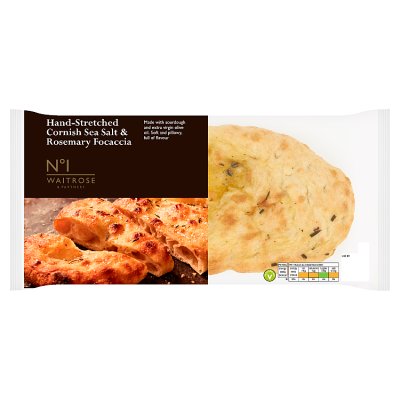 No.1 Hand-Stretched Cornish Sea Salt & Rosemary Focaccia