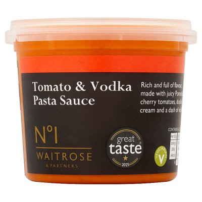 No.1 Tomato & Vodka Pasta Sauce