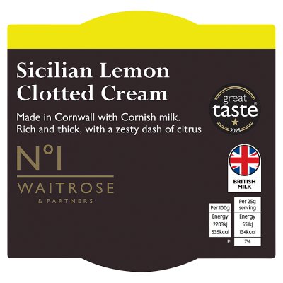 No.1 Sicilian Lemon Clotted Cream