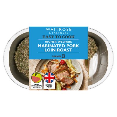 Easy to Cook Marinated Pork Loin Roast