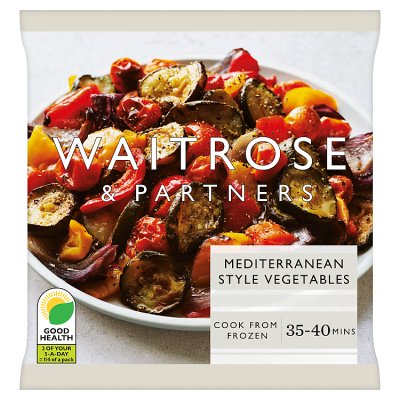 Waitrose Frozen Mediterranean Style Vegetables