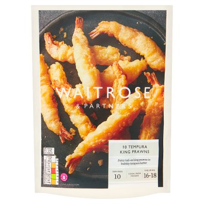 Waitrose 10 Tempura King Prawns