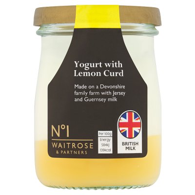 No.1 Yogurt with Lemon Curd
