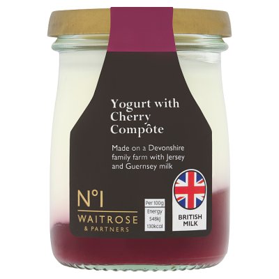 No.1 Yogurt with Cherry Compote