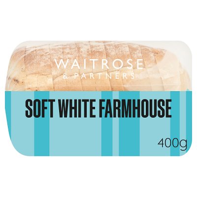 Waitrose Soft White Farmhouse Sliced Bread