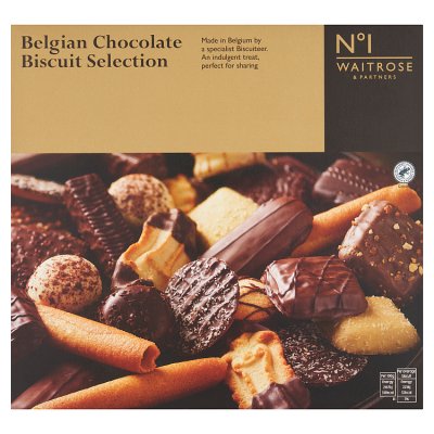 No.1 Belgian Chocolate Biscuit Selection