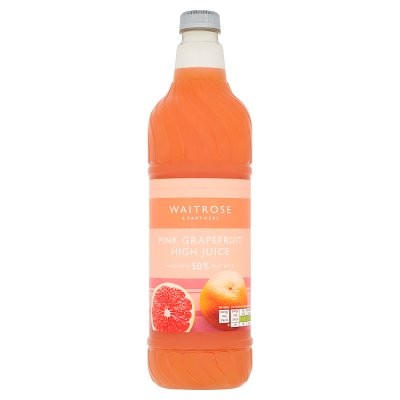 Waitrose Pink Grapefruit High Juice