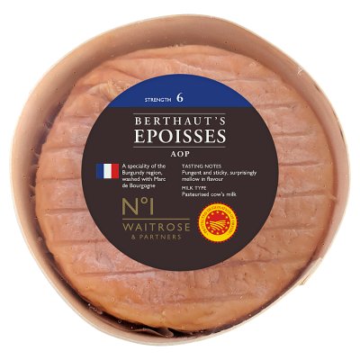 No. 1 Berthaut's Epoisses AOP French Soft Cheese Strength 6